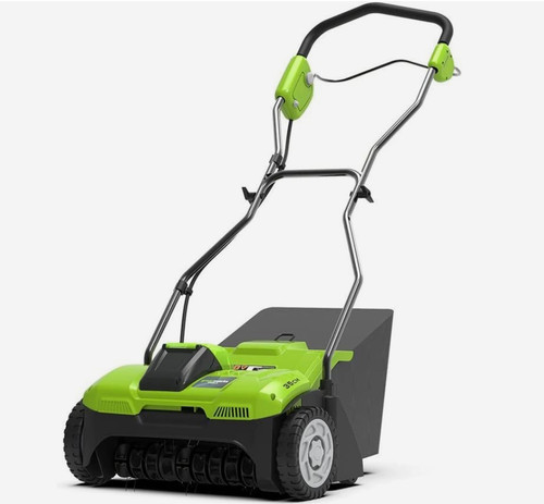 Greenworks 40v scarifier lawn - greenworks,