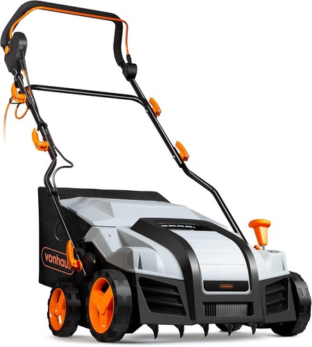 Vonhaus lawn scarifier aerator - vonhaus,