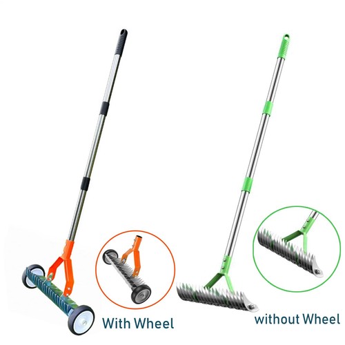 Lawn aerator thatch - aerator, rake