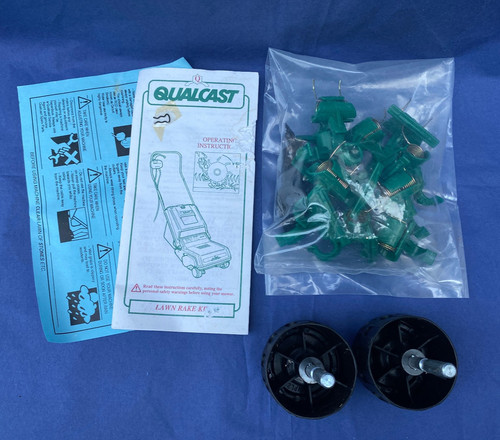 Qualcast lawnmower lawn rake - qualcast,