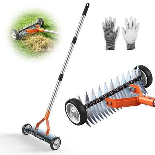 Thatch rake stainless steel - stainless,