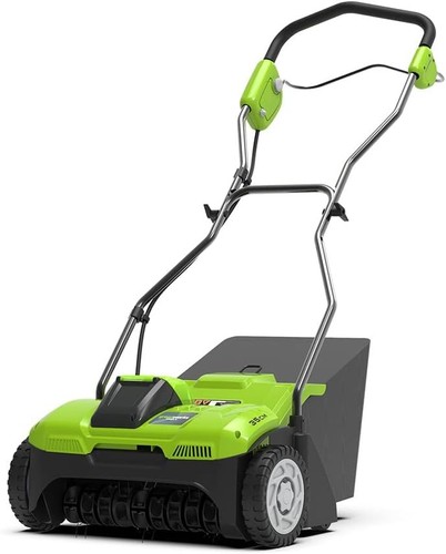 Greenworks 40v scarifier lawn - greenworks,